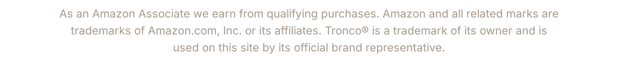 Affiliate and trademark disclosure